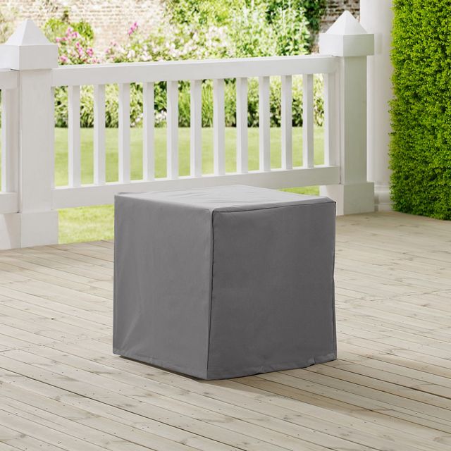 Crosley Furniture® Gray Outdoor End Table Furniture Cover-3
