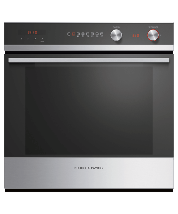 Fisher & Paykel Series 5 24" Black Wall Oven 0