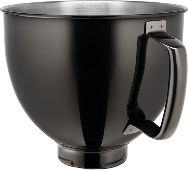 KitchenAid® Black Metallic 5 Quart Stand Mixer Stainless Steel Bowl 1