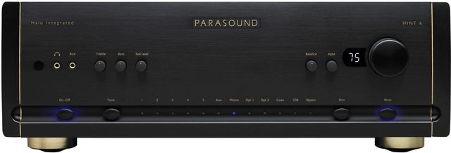 Parasound Halo Black Integrated Amplifier-HINT 6-Black | Digital Home  Creations