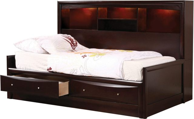 Coaster® Phoenix Cappuccino Twin Youth Bed-0