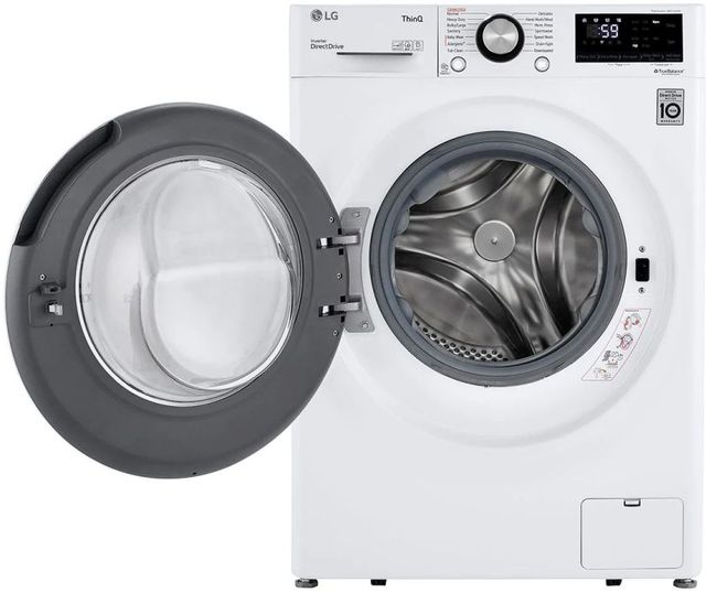 LG 2.4 Cu. Ft. White Front Load Washer 6