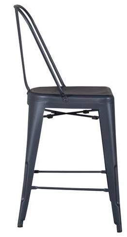 Liberty Vintage Navy Counter Chair-2