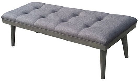 Signature Design by Ashley® Ashlock Charcoal/Brown Accent Bench 0