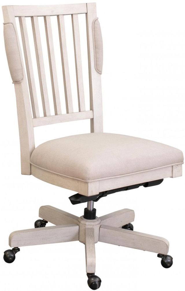 aspenhome® Caraway Aged Ivory Office Chair-0