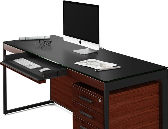 BDI Sequel® Black/Chocolate Walnut Desk 3