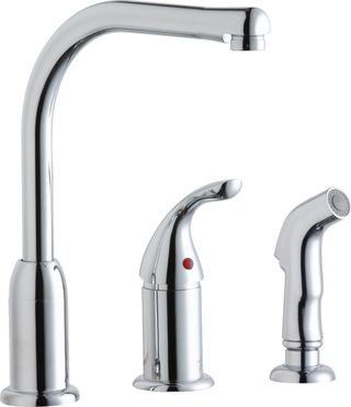 Elkay® Everyday Chrome Kitchen Deck Mount Faucet