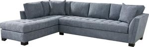 Calvin Heights Chambray XL 2 Piece LAF Chaise Sectional