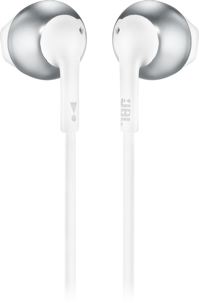 JBL® TUNE 205BT Silver Wireless Earbud Headphones 2
