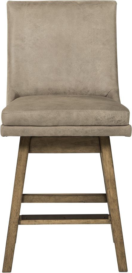 Signature Design by Ashley® Tallenger Beige 38.75" Counter Height Stool-1