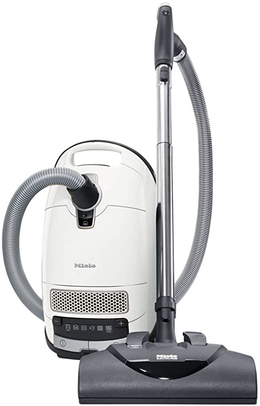 Miele Complete C3 Cat & Dog Lotus White Canister Vacuum