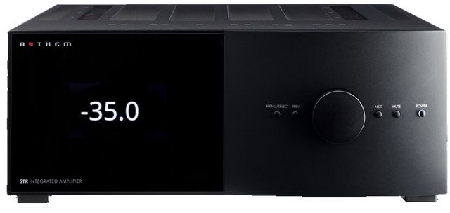 Anthem STR Series Black 2 Channel Integrated Amplifier