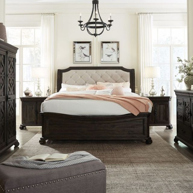 Magnussen Home® Bellamy King Sleigh Bed-3
