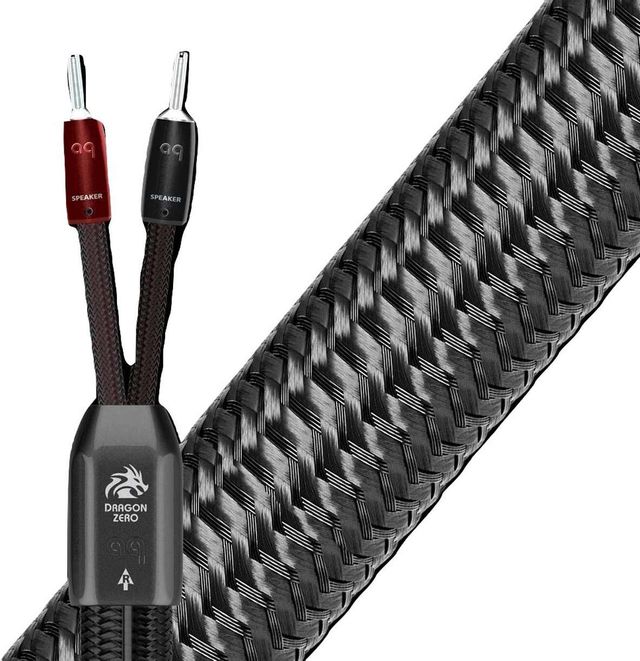 AudioQuest® Dragon ZERO Black 15 ft Speaker Cable