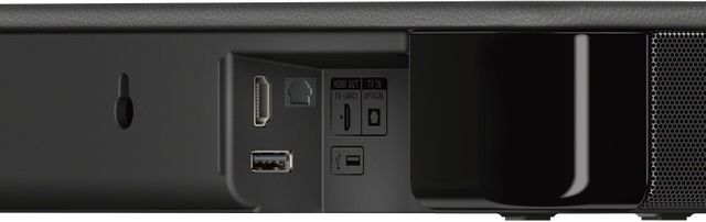 Sony® 2 Channel Black Soundbar Speaker 6