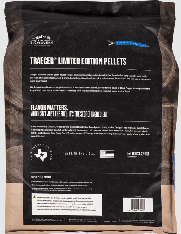 Traeger® Limited Edition Brisket Blend Wood Pellets  1