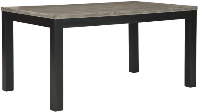 Table de salle à manger rectangulaire hauteur comptoir Dontally, noir, Benchcraft® 0
