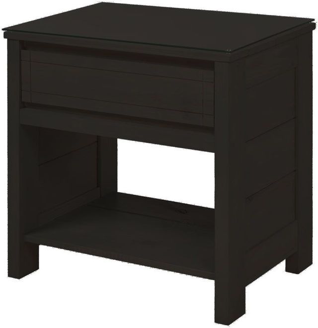 Crate Designs™ Furniture WildRoots Espresso Finish 24" Night Table