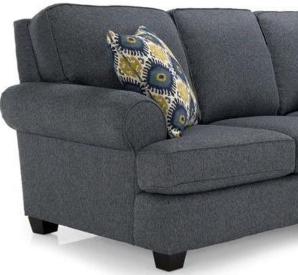 Decor-Rest® Furniture LTD Sofa with Chaise 1
