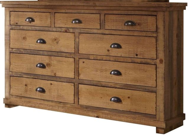 Progressive Furniture Willow Distressed Drawer Dresser-0