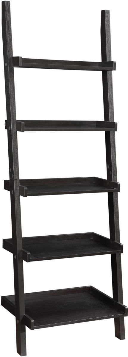 Coaster® Bower Cappuccino 5-Shelf Ladder Bookcase-0