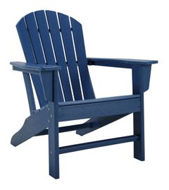 Breeze Adirondack Chair (Navy Blue)