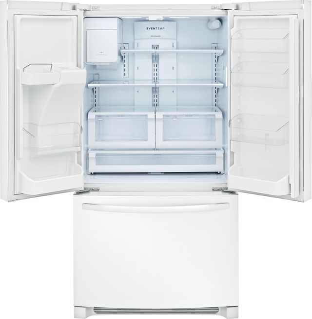 Frigidaire® 26.8 Cu. Ft. Pearl White French Door Refrigerator 1