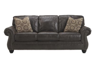 Benchcraft® Breville Charcoal Queen Sleeper Sofa-1