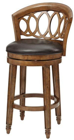 Hillsdale Furniture Adelyn Brown Cherry Bar Height Stool