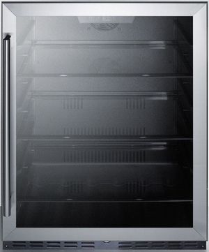Summit® 5.0 Cu. Ft. Stainless Steel Under the Counter Refrigerator
