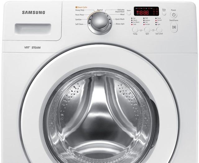 Samsung 3.6 Cu. Ft White Front Load Washer 2