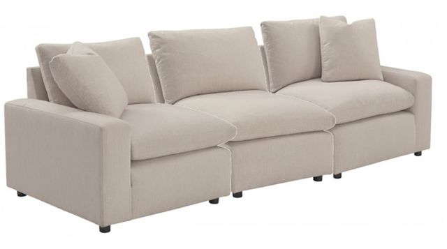 Signature Design by Ashley® Savesto Ivory 3-Piece Sectional-0