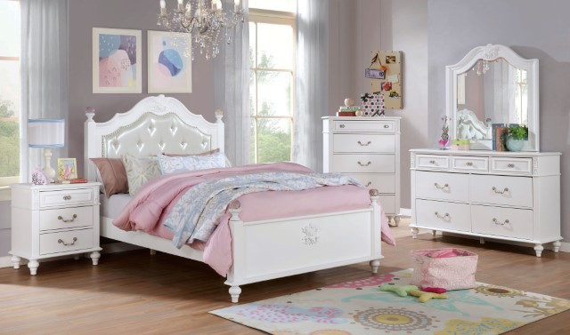 Girls white shop bedroom set