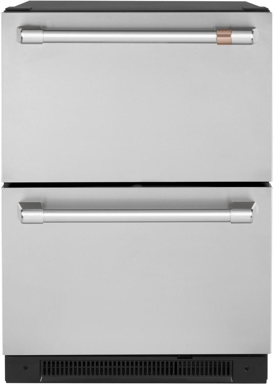 Café™ 5.7 Cu. Ft. Stainless Steel Refrigerator Drawers-CDE06RP2NS1
