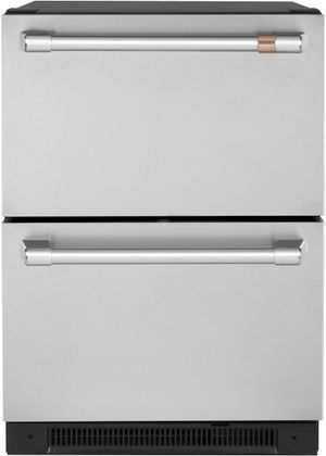 Café™ 5.7 Cu. Ft. Stainless Steel Refrigerator Drawers