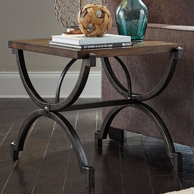 Signature Design by Ashley® Baybrin Rich Brown Chairside End Table 1