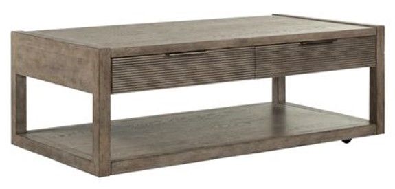 Liberty Bartlett Field Dusty Taupe Cocktail Table 