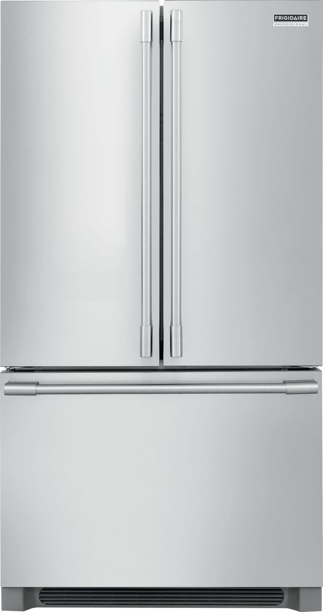 Frigidaire Professional® 22.3 Cu. Ft. Stainless Steel French Door Counter Depth Refrigerator 0