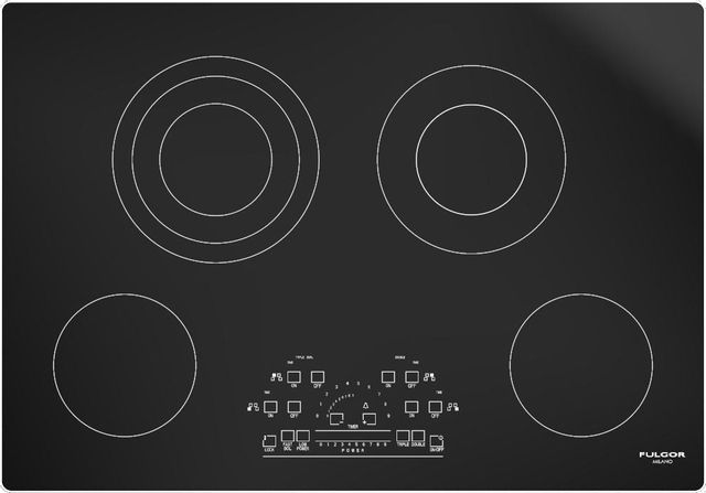 Fulgor Milano® 600 Series 30" Stainless Steel Electric Cooktop-0