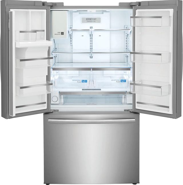Frigidaire Gallery® 22.6 Cu. Ft. Smudge-Proof® Stainless Steel Counter Depth French Door Refrigerator 21