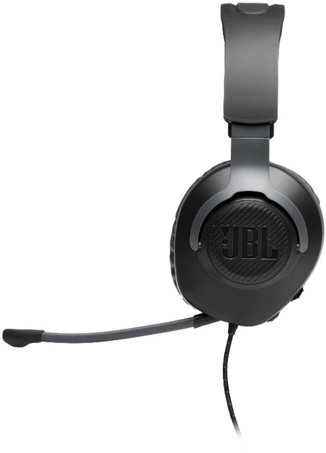 JBL Quantum 100 Black Wired Over-Ear Gaming Headphones with Mic 36