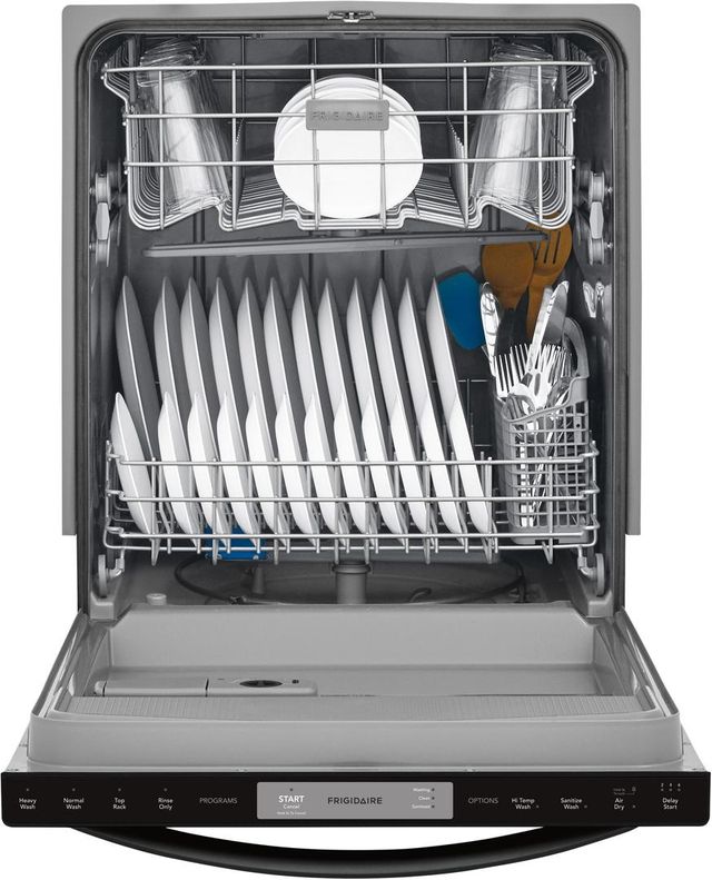 Frigidaire® 24" Black Built In Dishwasher-3