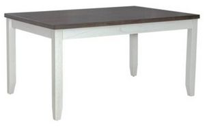 Liberty Brook Bay Carbon Gray/Textured White Table