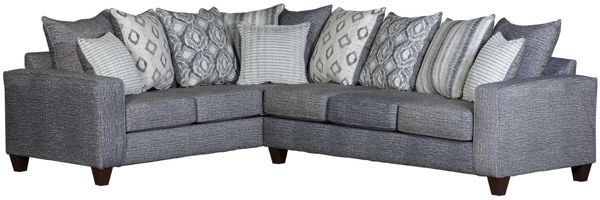Affordable Furniture Stonewash Char 2 Piece Sectional Sofa-0