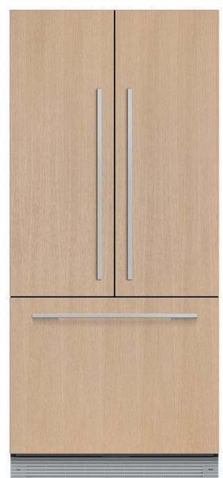 Fisher & Paykel Refrigerator with Light Brown Panels
