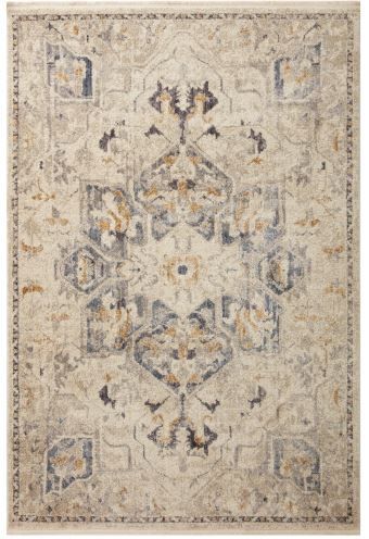 Magnolia Home by Joanna Gaines Janey Natural/Indigo 5' x 7' Area Rug ...