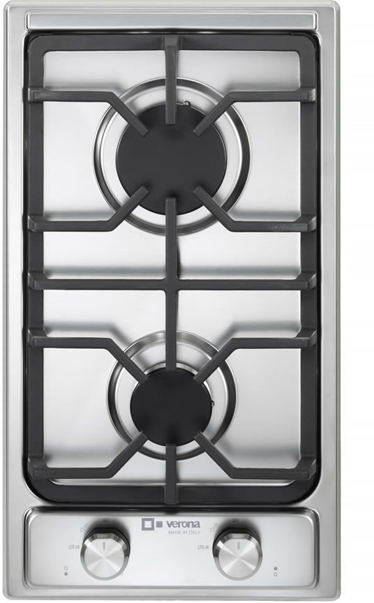 Verona® 12" Designer Series Stainless Steel Gas Cooktop-0