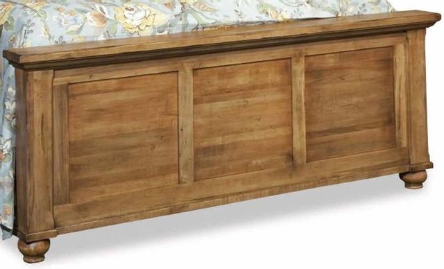 Durham Furniture Hudson Falls Aged Wheat Queen Panel Bed 1