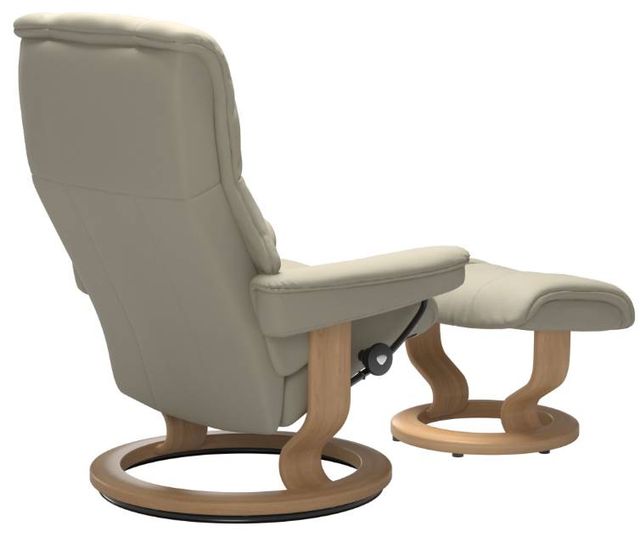 Stressless® by Ekornes® Mayfair Small Classic Base Chair and Ottoman 3