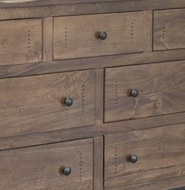 International Furniture Direct Parota Brown Dresser-2